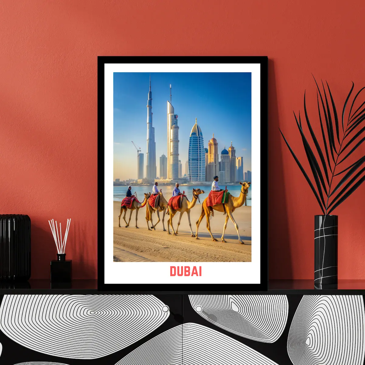 Majestic Dubai Desert Adventure – Digital Wall Art Print - Image 5