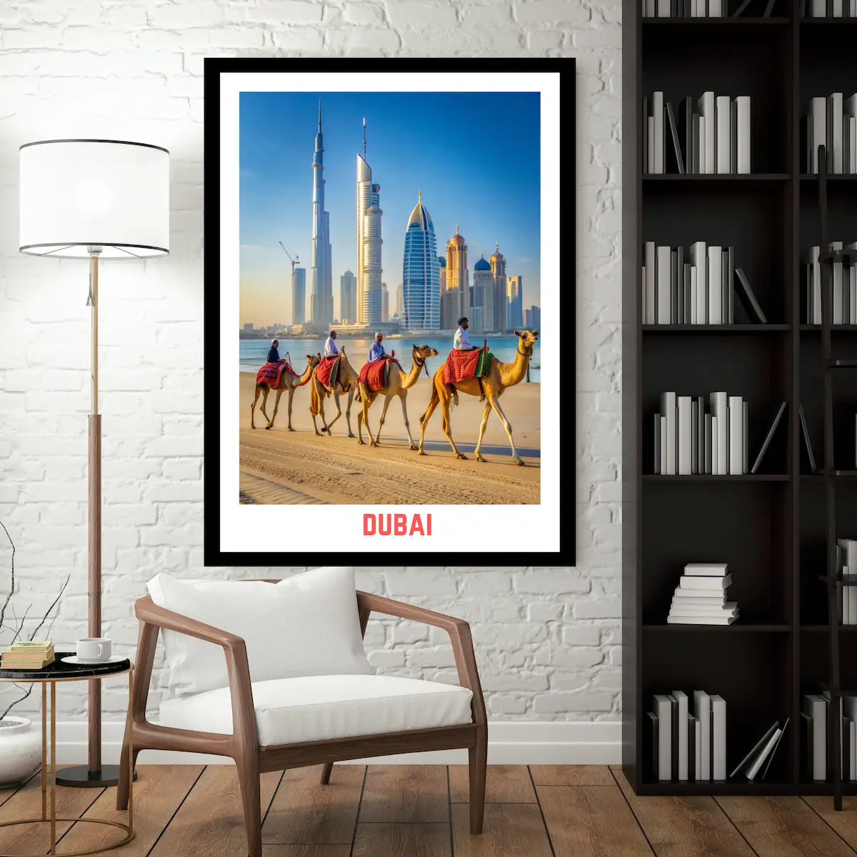 Majestic Dubai Desert Adventure – Digital Wall Art Print - Image 4